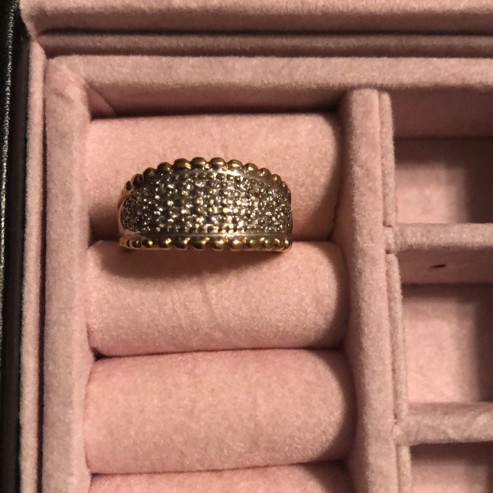 Diamond 10k Gold Band